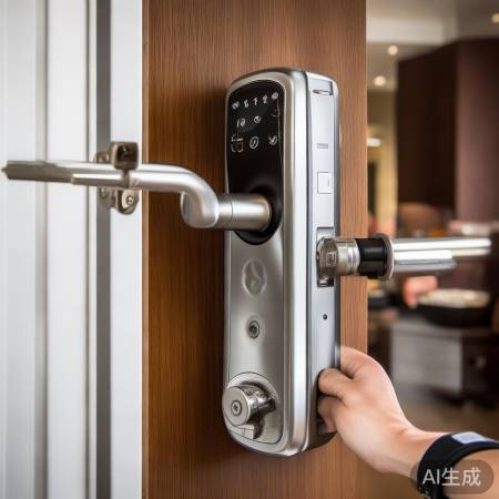 智能锁换新锁体，保障安全。