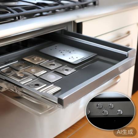 燃气灶底座调节片取出