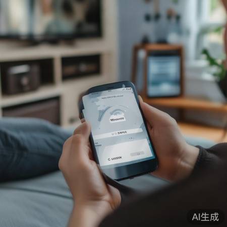 输入密码，连接电视