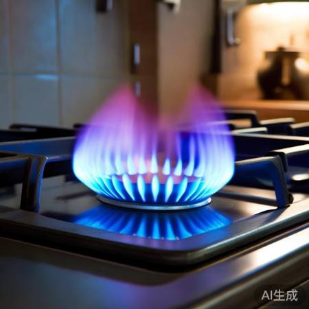 燃气灶火焰适中才好