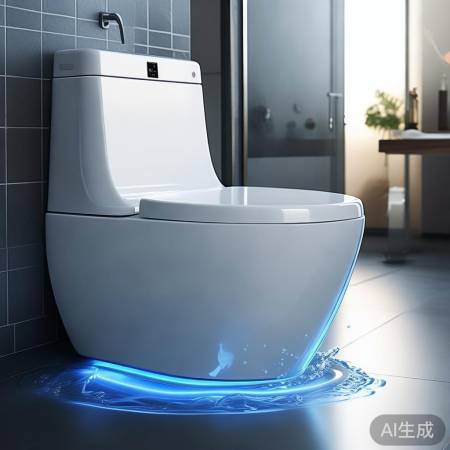 智能马桶，快冲水，自动清洁