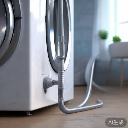 洗衣机安装教程完毕