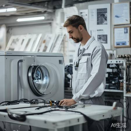 比佛利洗衣机厂家维修预约专线教导【小型洗衣机双缸半自动：家庭洗衣新选择】