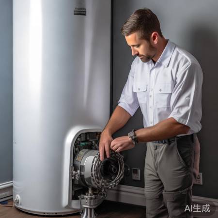 燃气热水器安装技术活