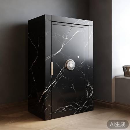 个性黑石保险柜,提升家居逼格