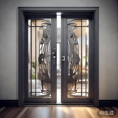 群升防盗门统一报修专线教大家:防盗门中门，双重安全守护之道