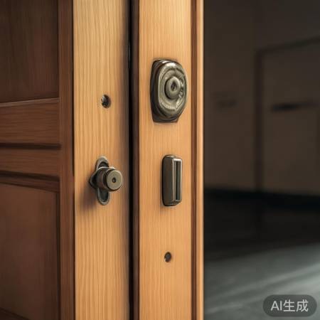 门锁背面有玄机