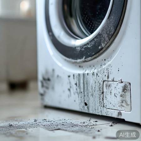 清洁洗衣机底盘盖,健康洗衣。