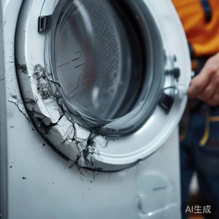 比佛利洗衣机在线服务解释㉿双缸洗衣机甩干筒裂纹问题解析