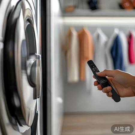 晾晒或使用吹风机/烘干机