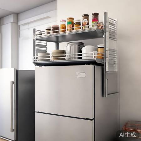 三星冰箱专业技术客服分析۞冰箱上方收纳好物推荐：打造整洁厨房空间