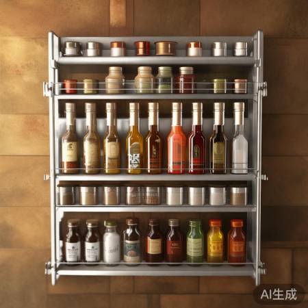 壁挂调料架,美观实用易安装