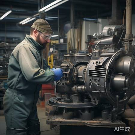 检查轴承电机防脱水