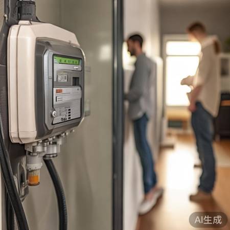 检查燃气表，壁挂炉工作正常