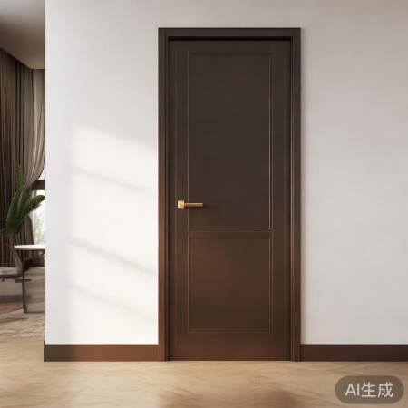 墙面颜色与门色反差显层次