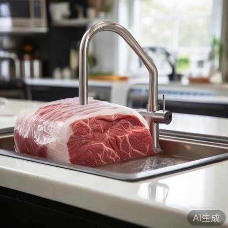 解冻牛肉24小时内食。