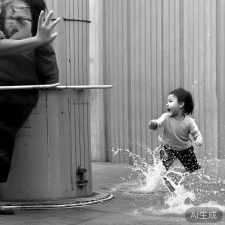 “勿让孩童玩水箱，防损设备。”