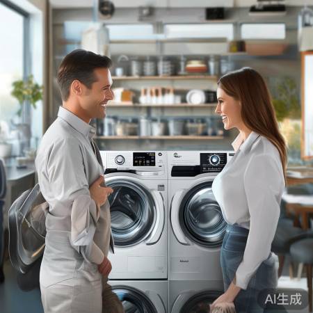 夏普洗衣机客服通联交流+洗衣机一级能效与变频：节能省电的智慧选择