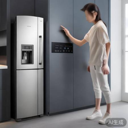 科慕(COLMO)冰箱统一客服专线传授あ美菱超薄冰箱：白色简约设计，轻松打造时尚厨房