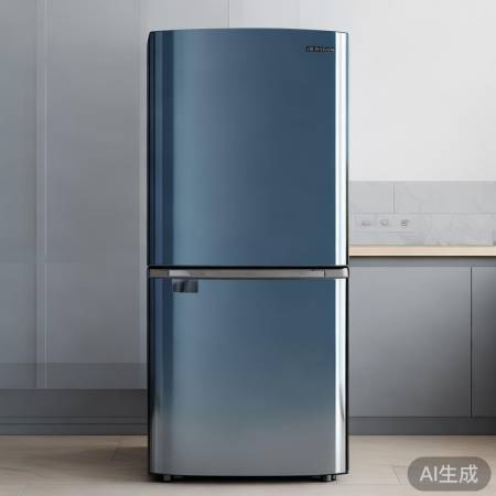 简约时尚冰箱，色彩丰富