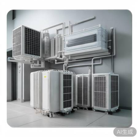 中央空调线并联图示