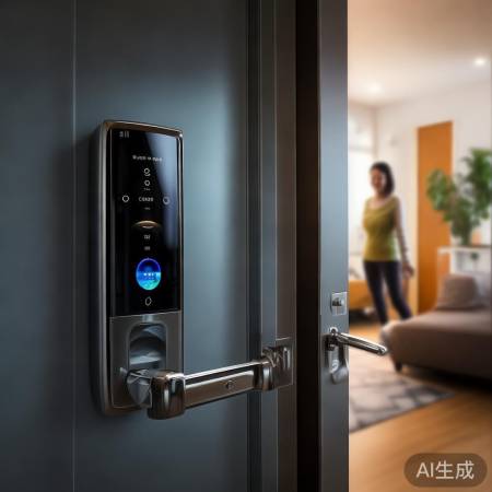 贝可智能指纹锁厂家维修400电话介绍あ指纹锁安全升级：云上品指纹锁轻松设置，便捷生活新选择