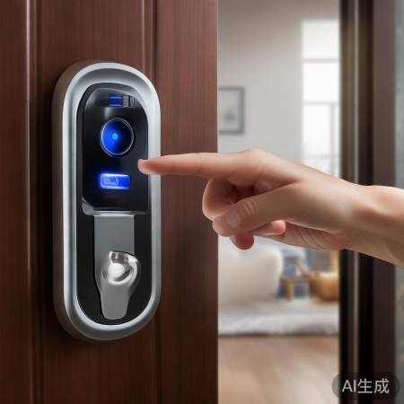 指纹锁操作简便，双重保障