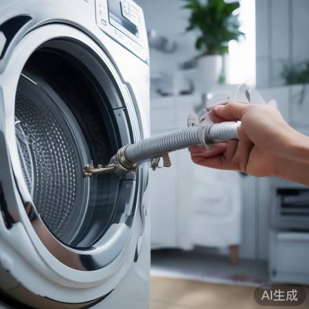 松下洗衣机专业维保热线解读@洗衣机选购指南：必备排气管接口盘点