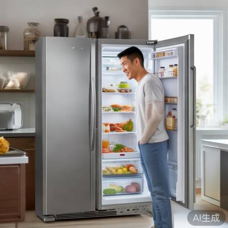 “松下冰箱，通风降噪音”