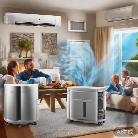 中央空调一拖四,四季如春舒适家