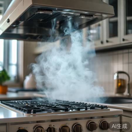 油烟机试排烟效果