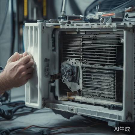 空调压缩机异响,需更换。