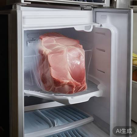 冰箱下层存肉佳