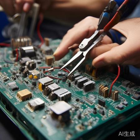 电路板拆装，先标记线路