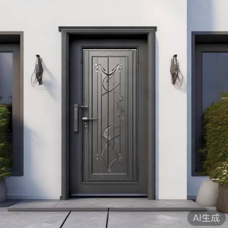 东控防盗门专线客服教你$防盗门升级新选择：加铁门装饰，安全美观两不误
