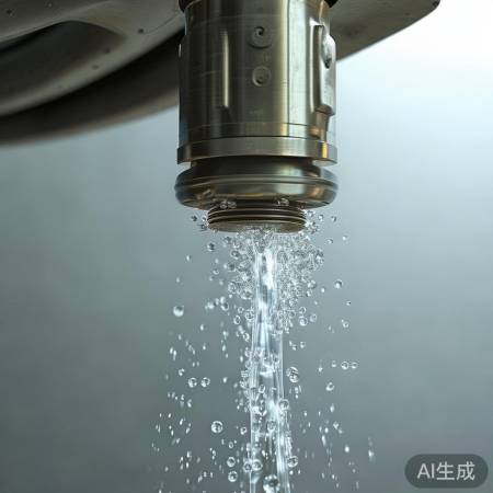 气泡连续排出，空气被排净