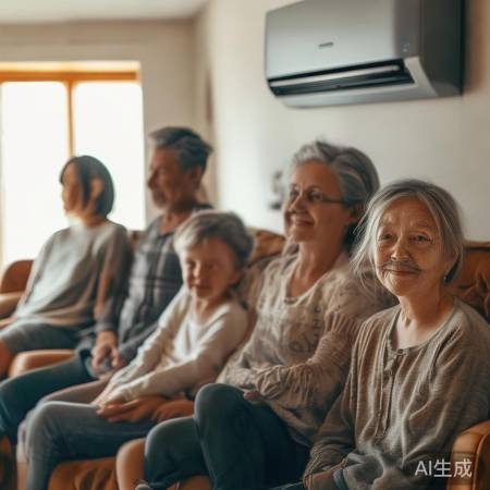 VP空调：舒适金流，清新均匀