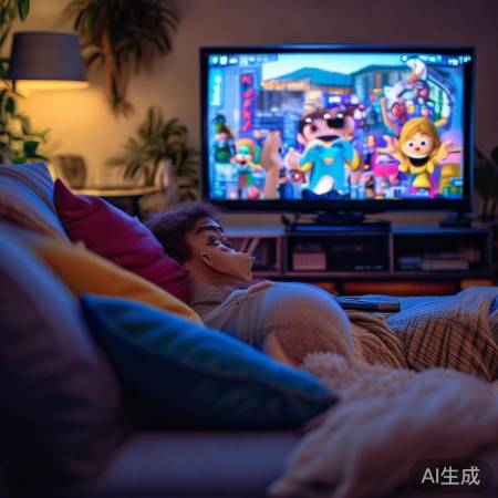 杉本智能电视机400维修服务热线讲解：如何轻松绘制电视机与房子的创意画作