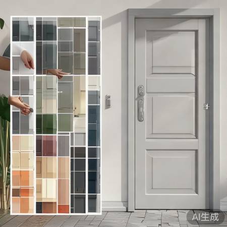 九皇防盗门热线服务专线分析，入户防盗门颜色搭配技巧，打造家居安全与美观并存