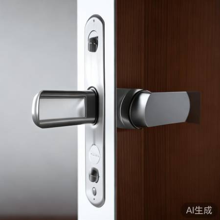 安装把手指纹模块