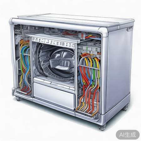 夏普洗衣机紧急服务剖析۞洗衣机三槽接线图解