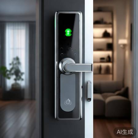 指纹锁安全防撬报警