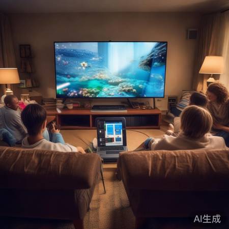 “智能电视护眼提示”