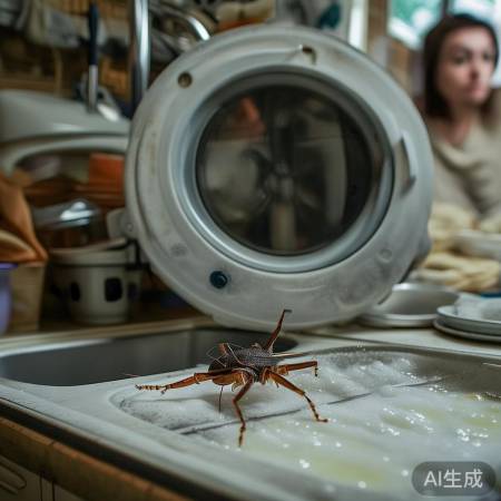 小天鹅洗衣机售后服务通教导$洗衣机里进入蟑螂怎么办？预防及清理攻略