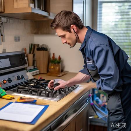 米技燃气灶总部统一400电话普及#美的燃气灶故障频发，揭秘原因及解决方法