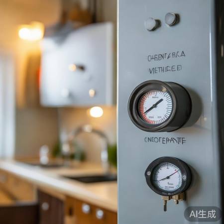 检查壁挂炉水压