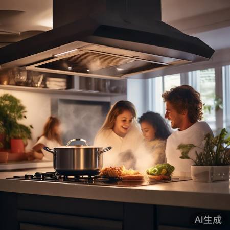 美菱吸油烟机，厨房小帮手