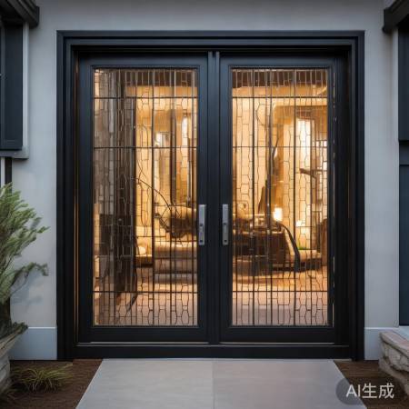 定制门中门，安全通风美。