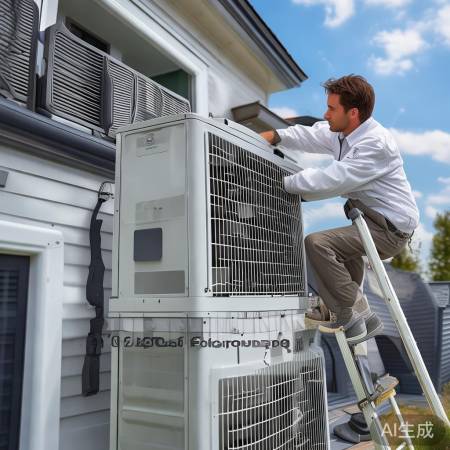 “空气能安装需专业，安全第一。