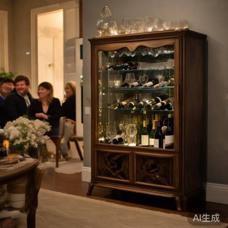 红酒柜变废为宝，创意实用！